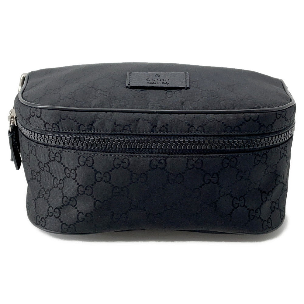 GUCCI ?GGNylon Crossbody Bag Black449182 Nylon