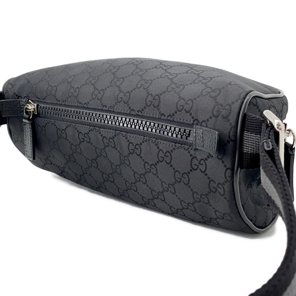 GUCCI ?GGNylon Crossbody Bag Black449182 Nylon