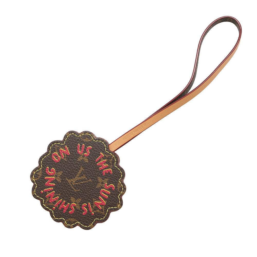 LOUIS VUITTON Bag Charm・LV Sun YellowM02550 Monogram