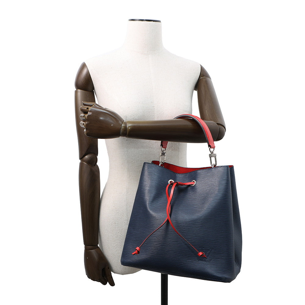 LOUIS VUITTON Neonoe Andigo blueM54367 Epi Leather