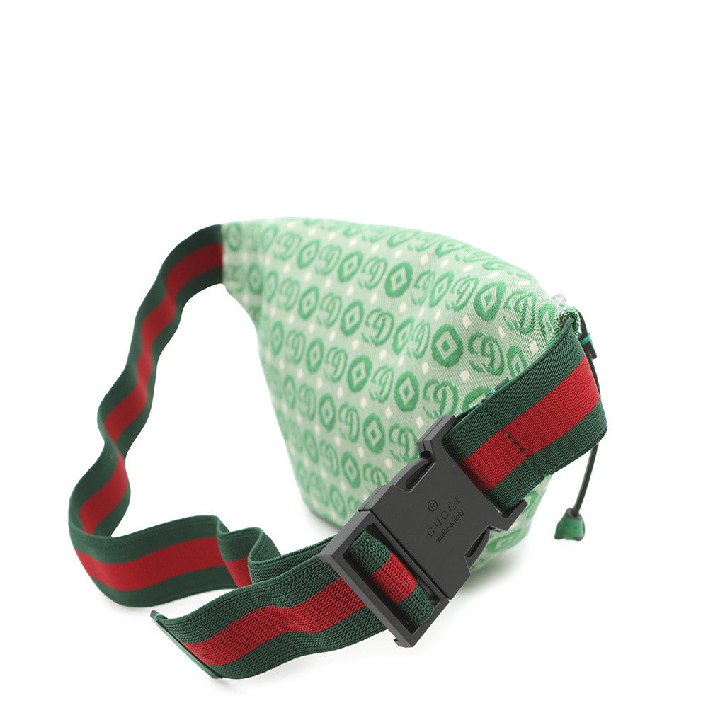 GUCCI ?Children's Star Crossbody Bag Green502095 Canvas