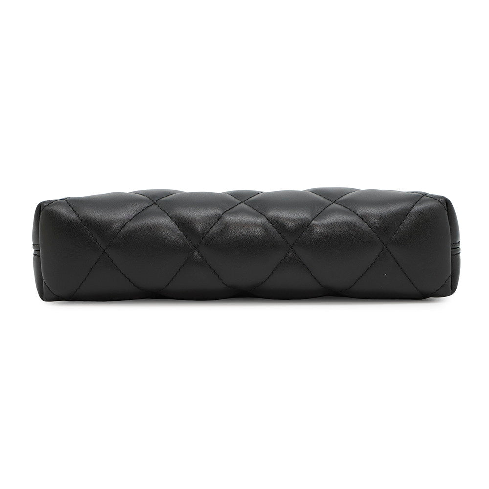 BALENCIAGA B logo camera bag Black600325 Leather