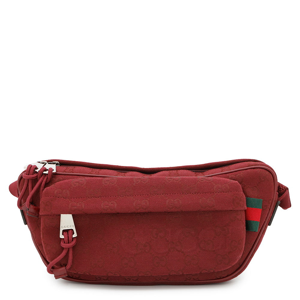GUCCI ?GG Cross Body Bag Rosso Ancora802096 GG Canvas Size Small