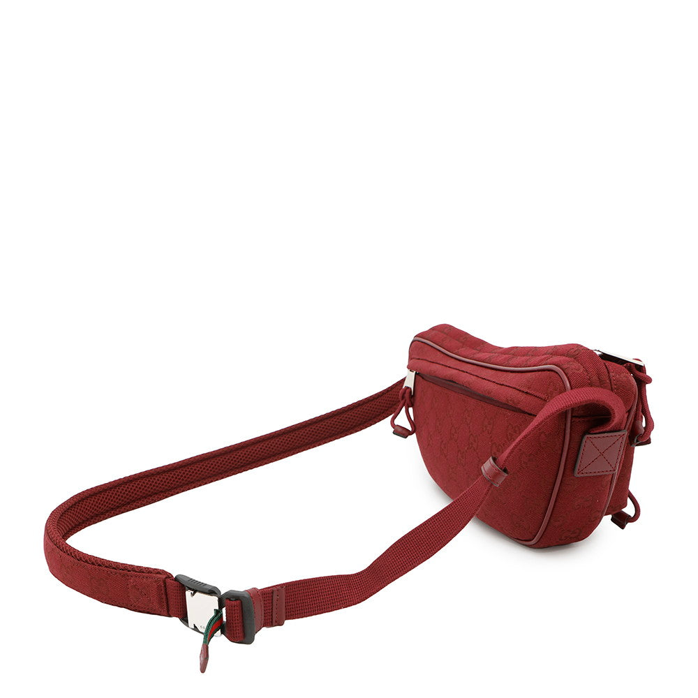 GUCCI ?GG Cross Body Bag Rosso Ancora802096 GG Canvas Size Small