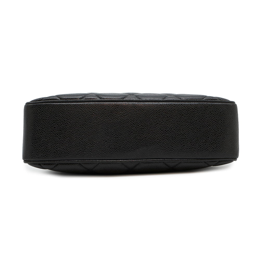 CHANEL Decacoco Tote Bag Black Caviar Leather