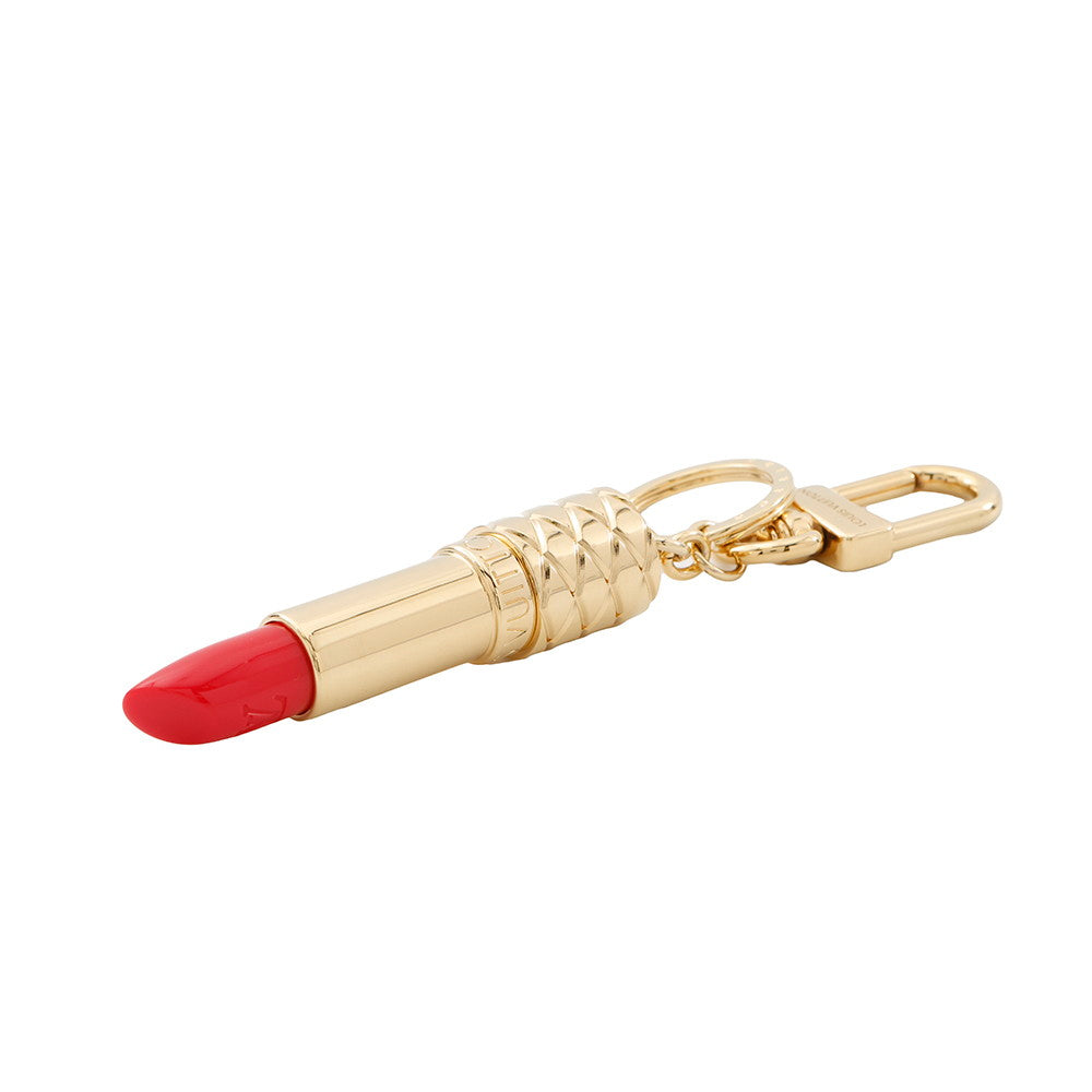 LOUIS VUITTON Bag Charm・LV Lipstick Red/GoldM03006 Metal