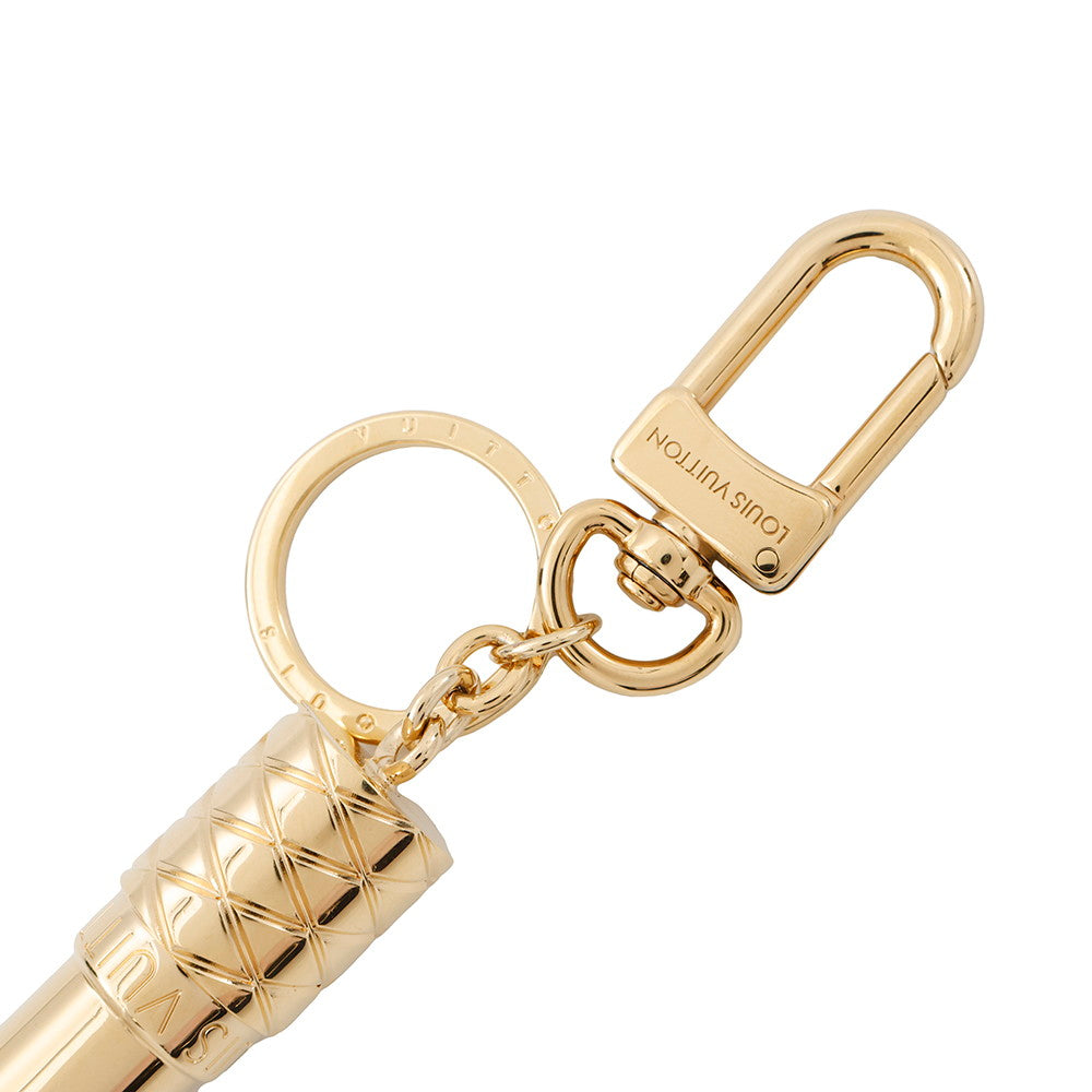 LOUIS VUITTON Bag Charm・LV Lipstick Red/GoldM03006 Metal