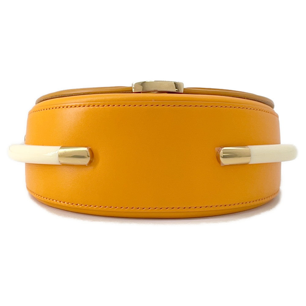 FENDI ?Moonlight Shoulder Bag Orange8BT346 Leather