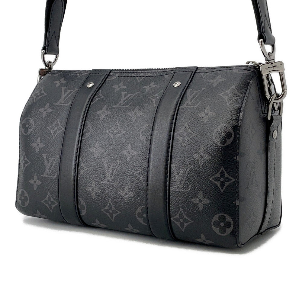 LOUIS VUITTON City・Keepall NoirM45936 Monogram Eclipse Monogram Eclipse Reverse