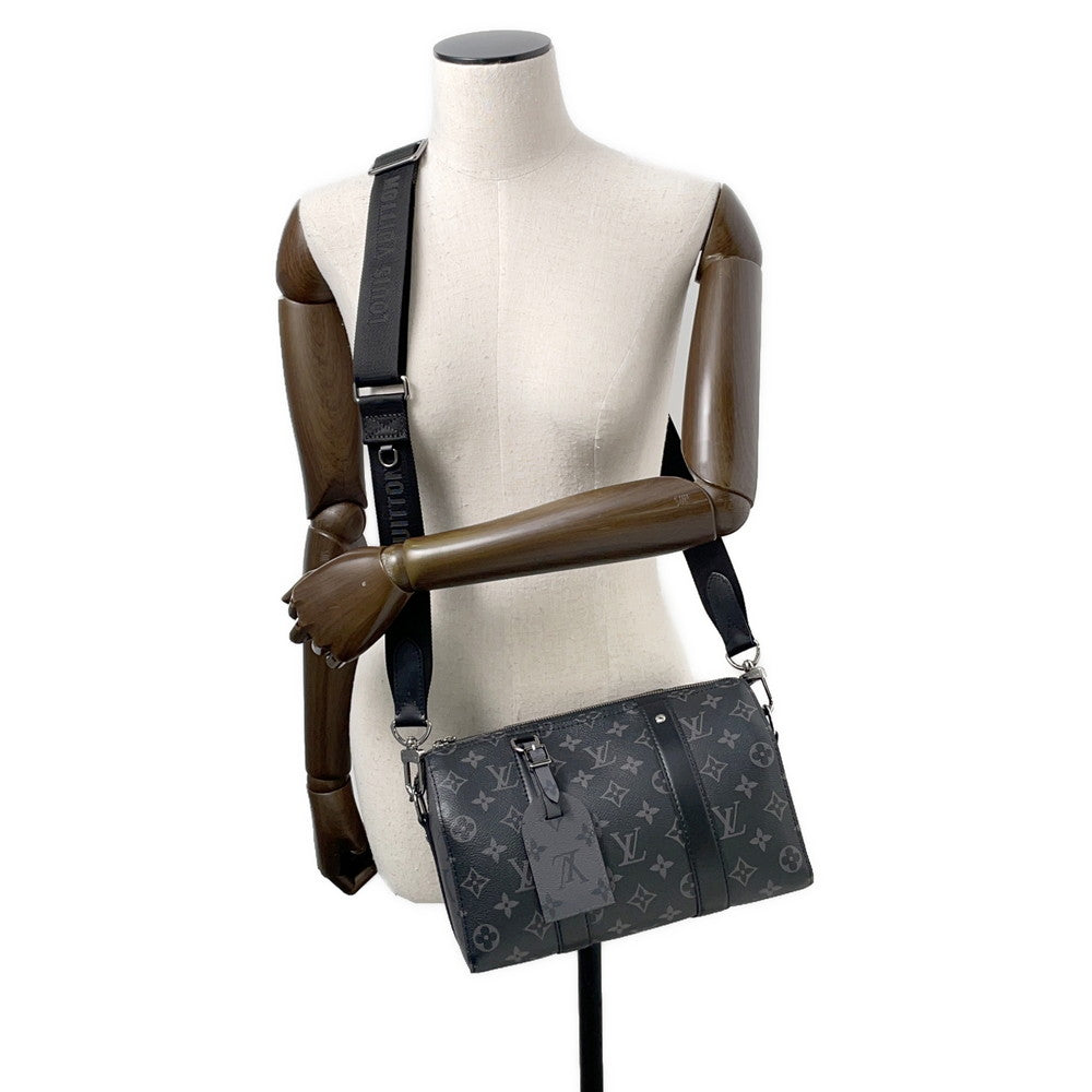 LOUIS VUITTON City・Keepall NoirM45936 Monogram Eclipse Monogram Eclipse Reverse