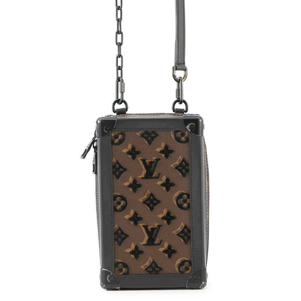 LOUIS VUITTON Vertical・Soft Trunk NoirM45044 Monogram / Toughtage