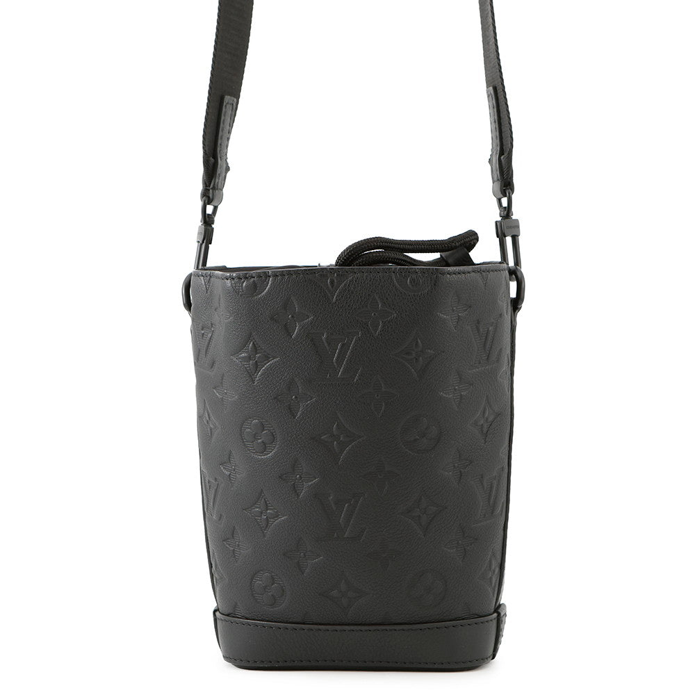 LOUIS VUITTON noe sling NoirM82248 Monogram Shadow Calf Leather