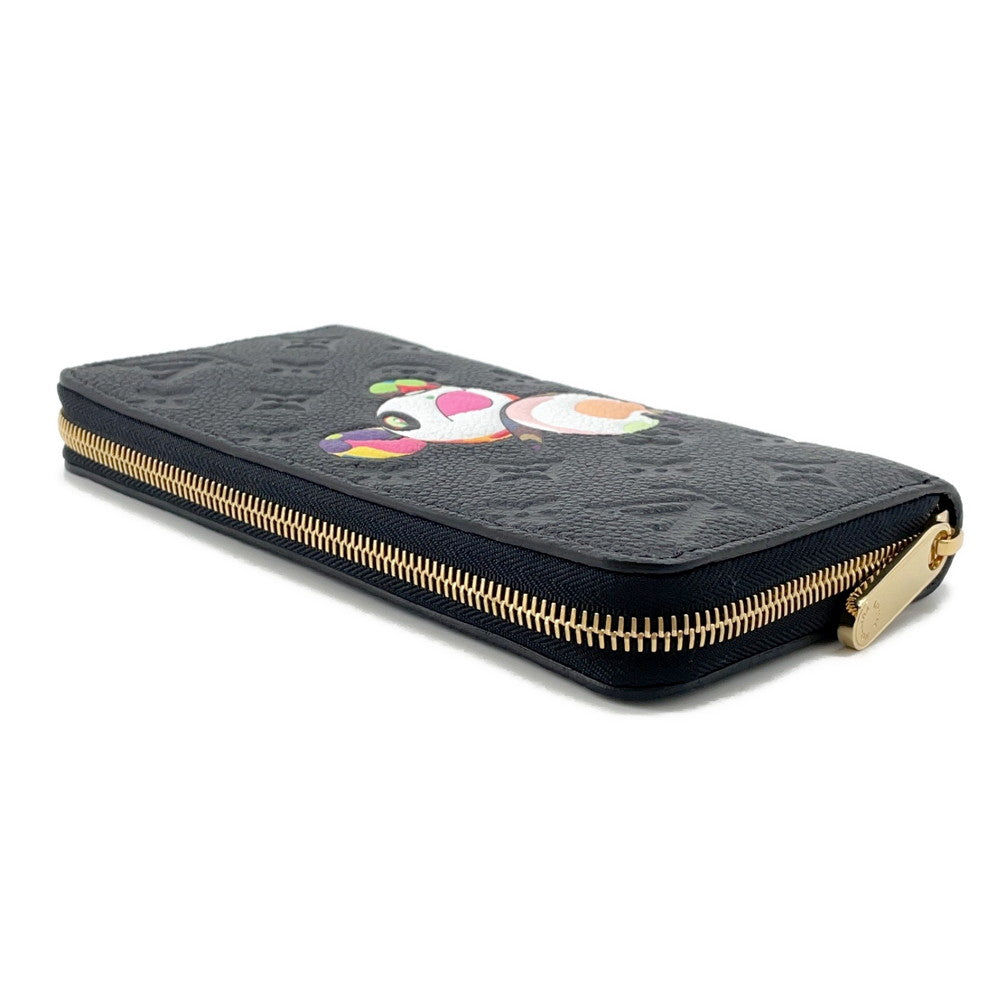 LOUIS VUITTON LV × TM Zippy Wallet_Japan Limited Edition NoirM14160 Monogram Empreinte Leather
