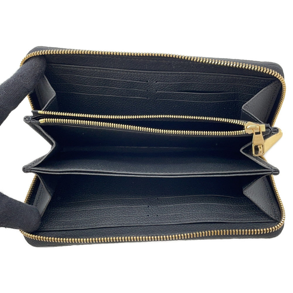 LOUIS VUITTON LV × TM Zippy Wallet_Japan Limited Edition NoirM14160 Monogram Empreinte Leather