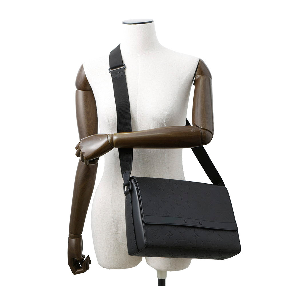 LOUIS VUITTON Sprinter messenger NoirM44729 Monogram Shadow