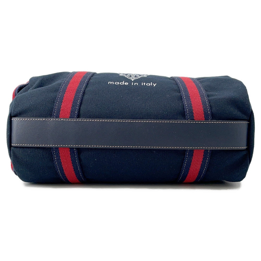 GUCCI ?Printed Canvas Small Duffle Bag Dark Blue816865 Canvas