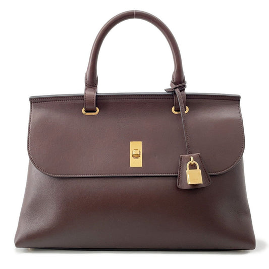 CELINE Occur 16 (Case) Soft Handbag Hickory120443GIM.19IK Leather Size Medium