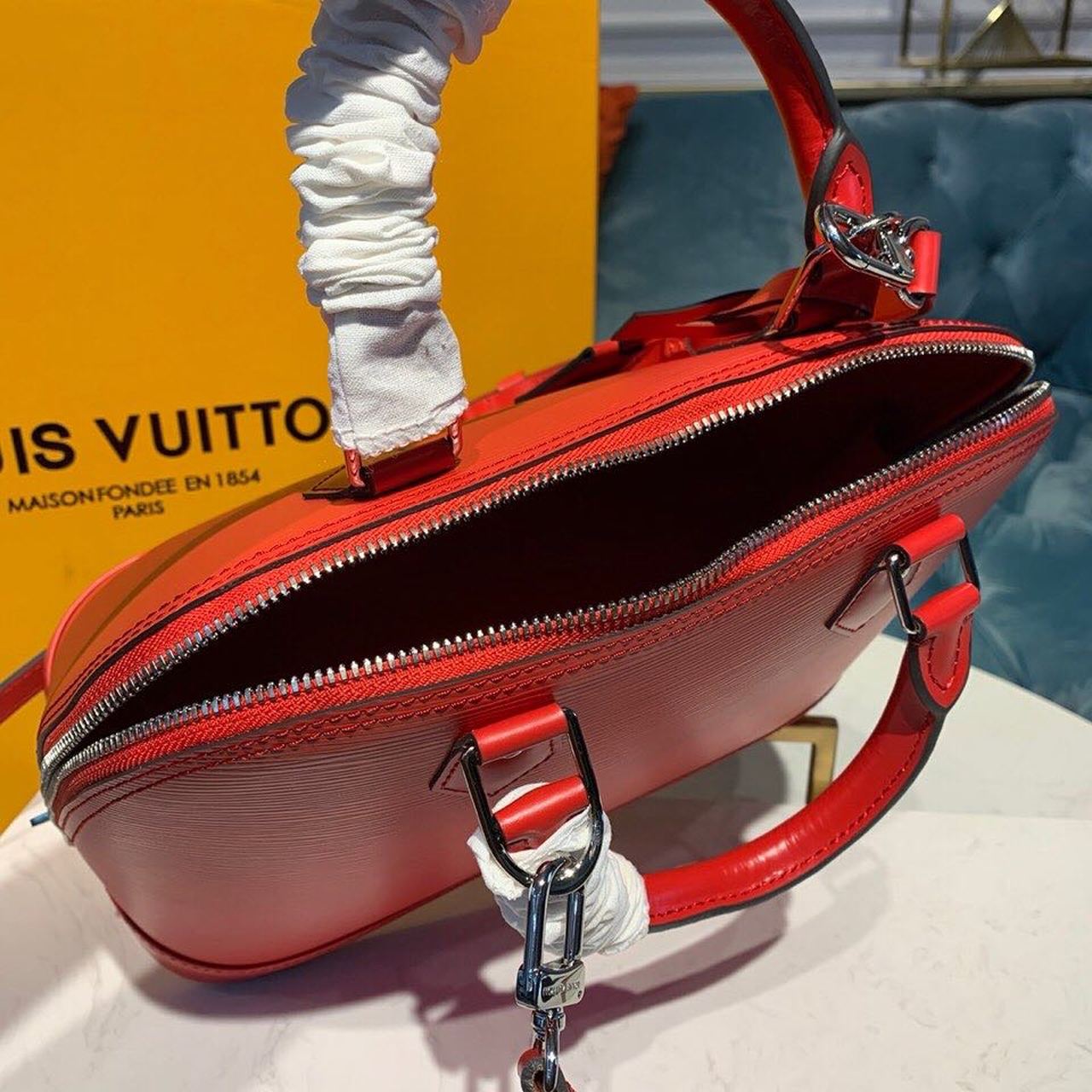 Top Quality Alma PM Epi Red For Women, Womens Handbags, Shoulder And Crossbody Bags 12.6in/32cm Top Quality