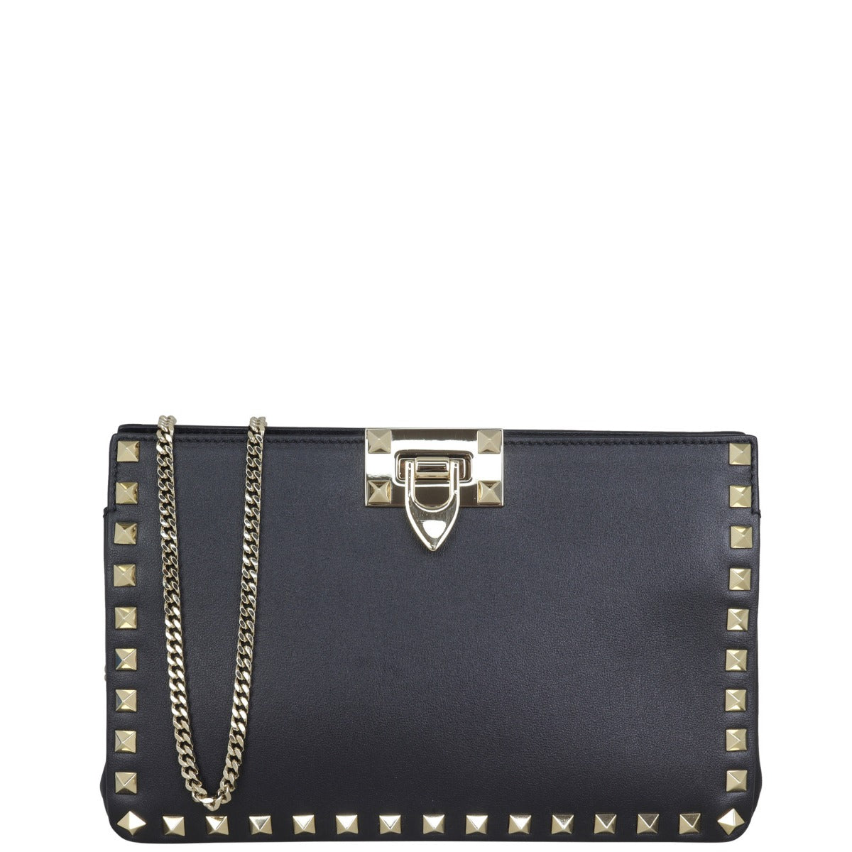 Valentino Rockstud Clutch on Chain