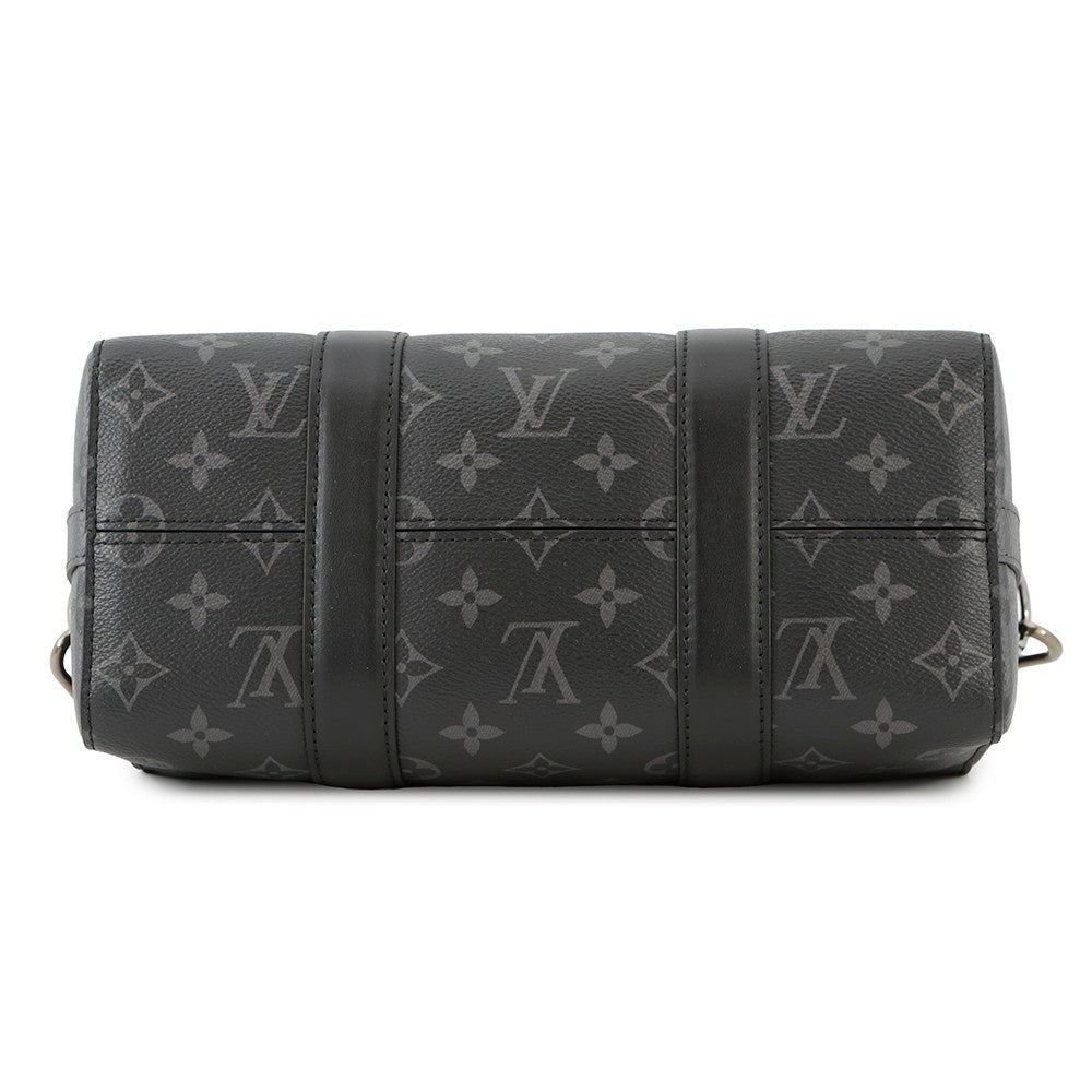 LOUIS VUITTON City・Keepall NoirM45936 Monogram Eclipse Monogram Eclipse Reverse