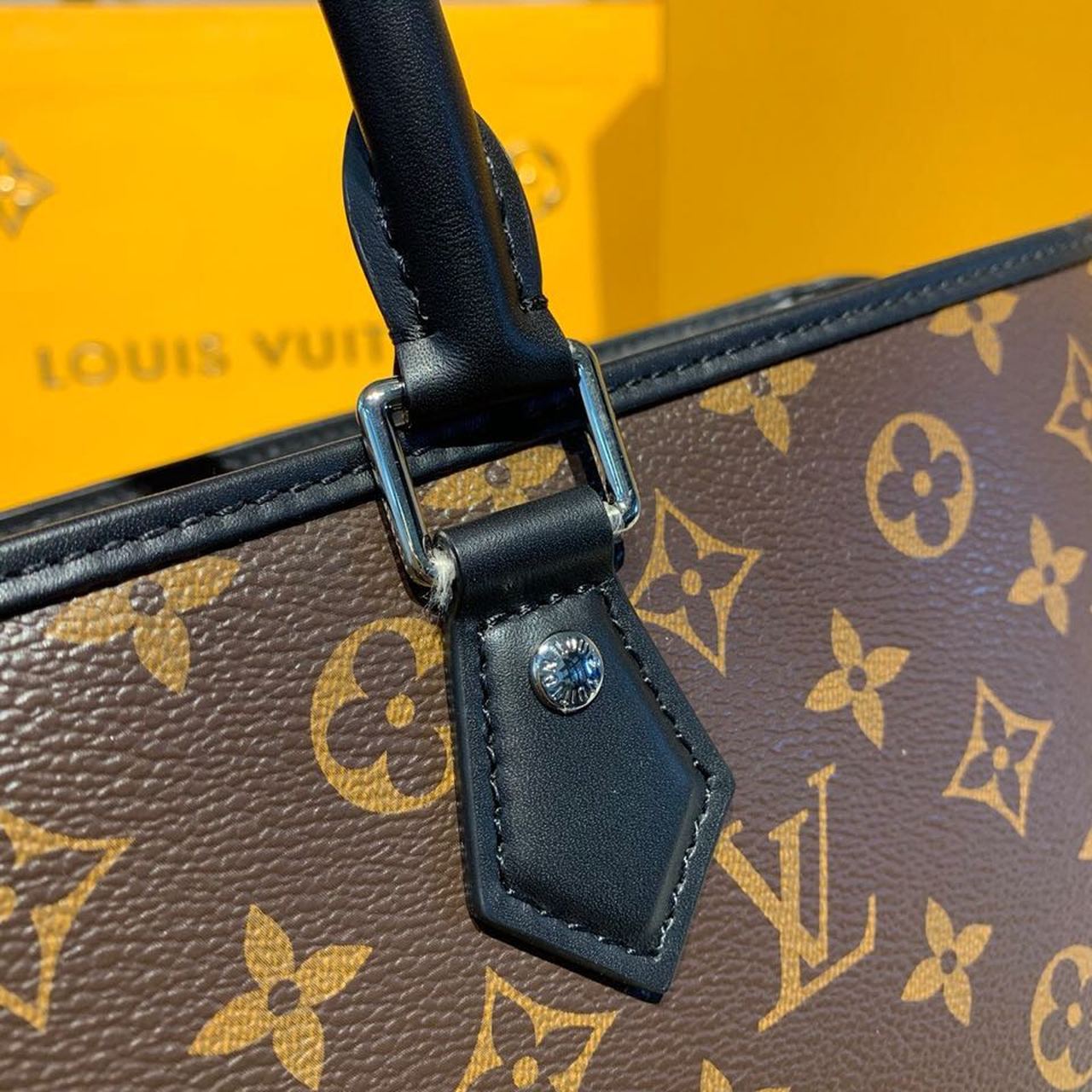 Top Quality Grand Sac Tote Bag Monogram Canvas For Women,  Shoulder Bags 14.5in/37cm Top Quality