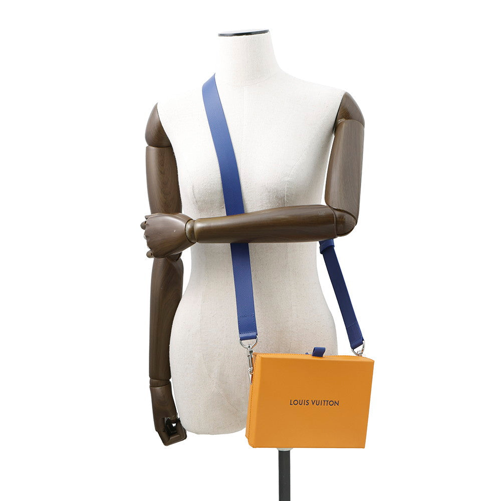 LOUIS VUITTON Shopper・Clutch SaffronM13984 CowhideLeather