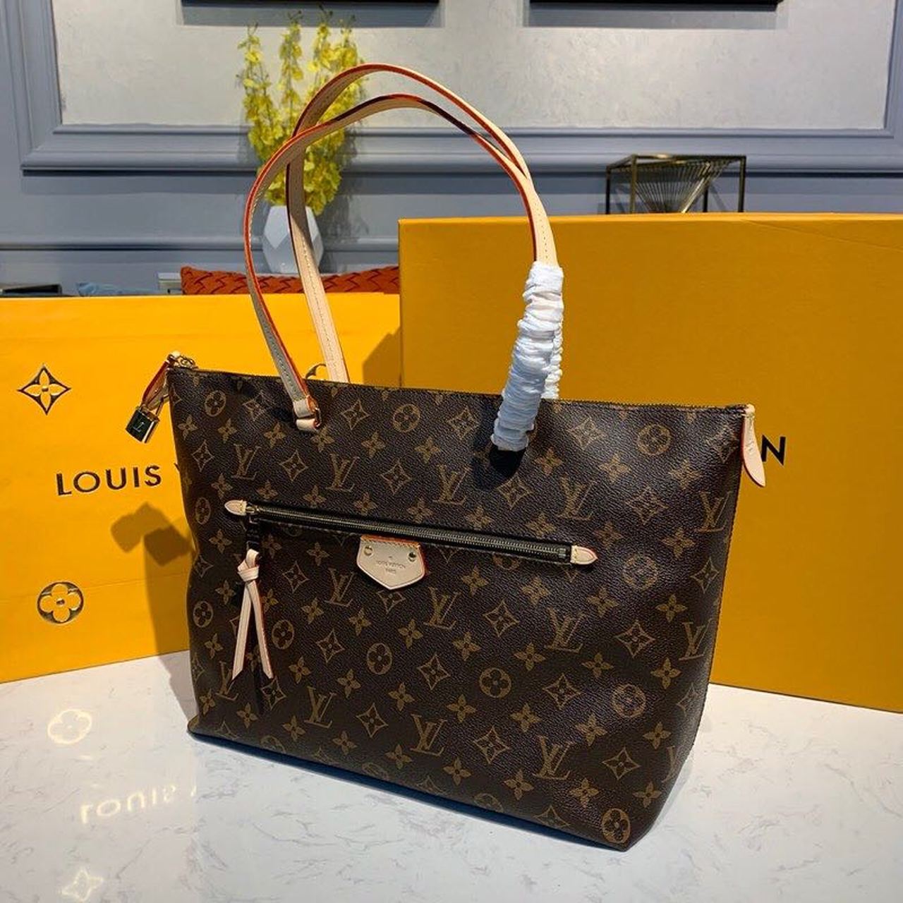 Top Quality Lena MM Monogram Canvas For Women, Womens Handbags, Shoulder Bags 16.5in/42cm Top Quality M42267