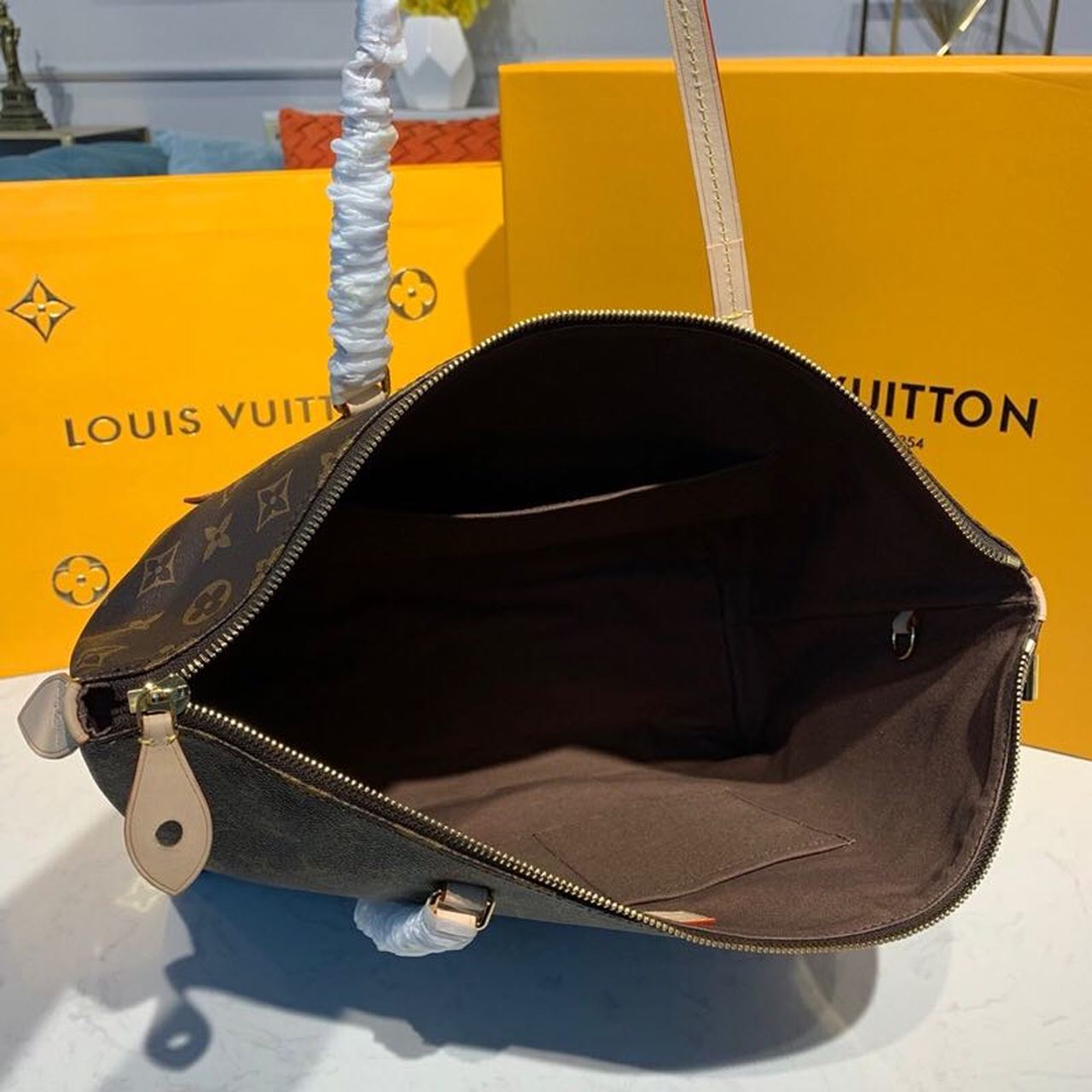 Top Quality Lena MM Monogram Canvas For Women, Womens Handbags, Shoulder Bags 16.5in/42cm Top Quality M42267