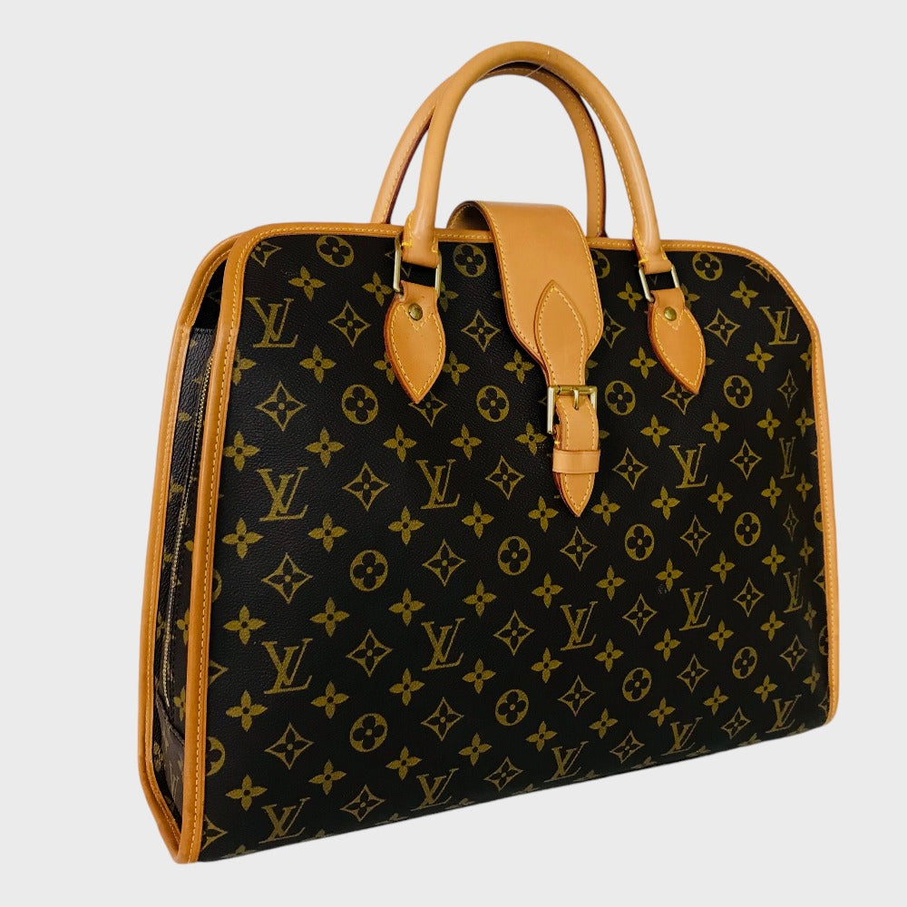 LOUIS VUITTON Business bag M53380 Monogram canvas Brown Handbag Rivoli