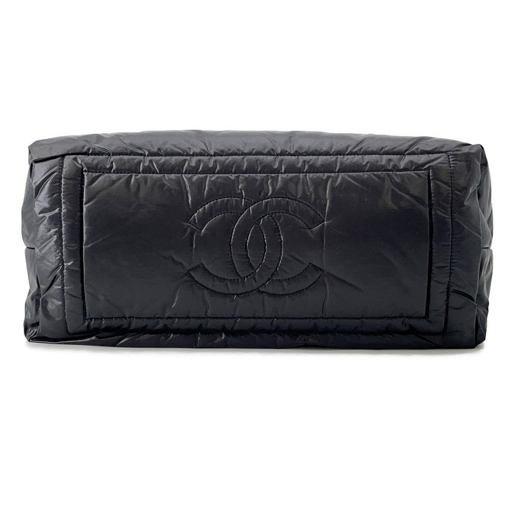 CHANEL Coco Cocoon Tote Bag BlackA47108 Nylon Size Small