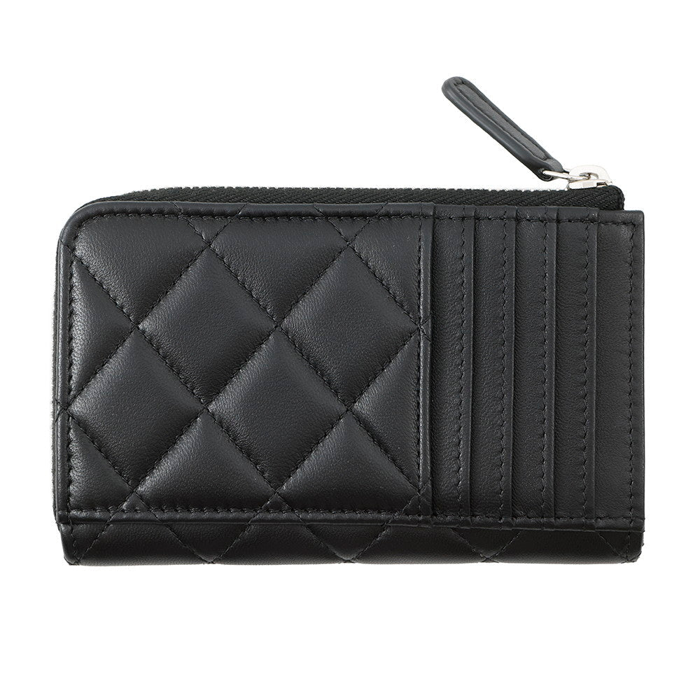 CHANEL Matelasse card holder BlackAP4197 Lambskin