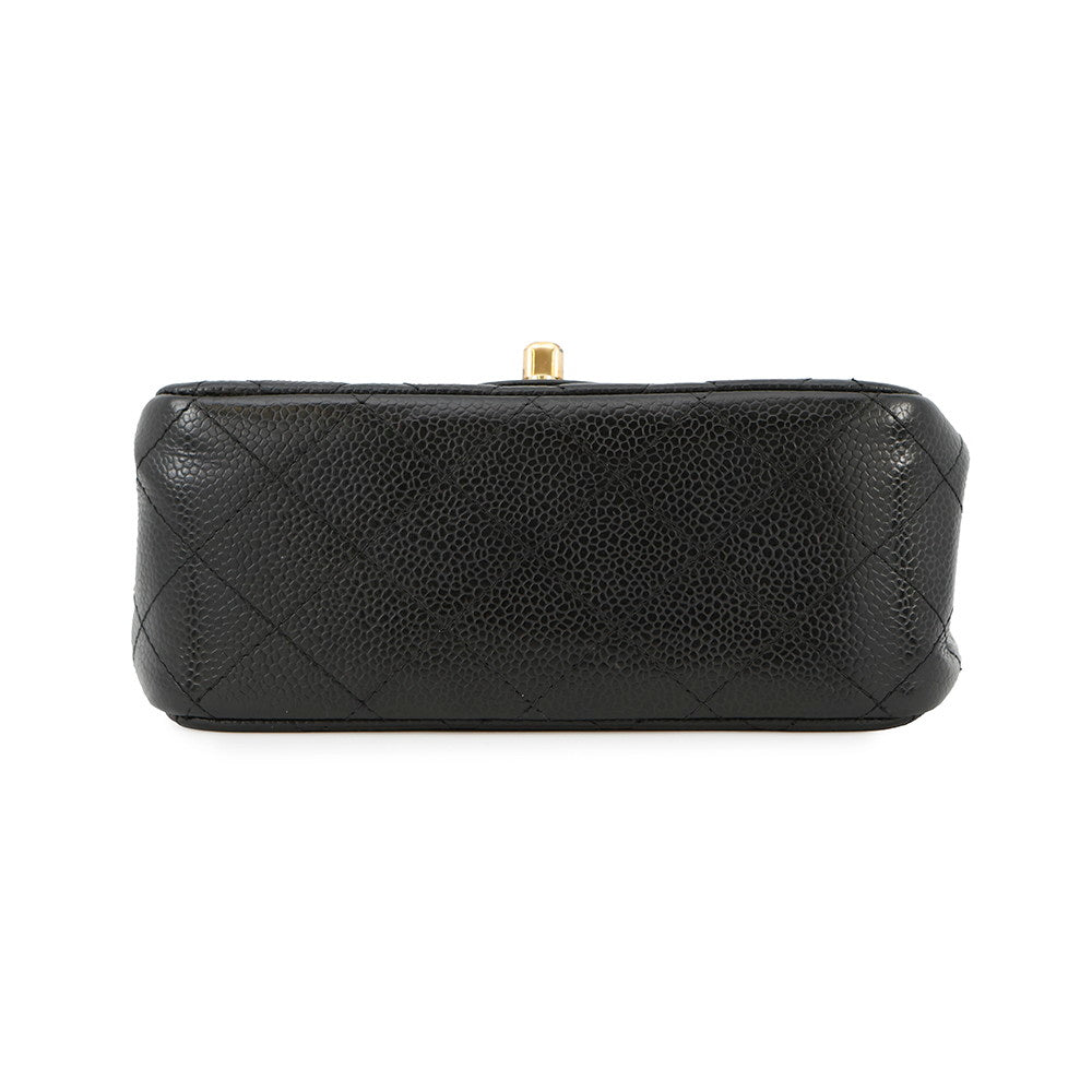 CHANEL Mini Materasse Chain Shoulder BlackA35200 Caviar Leather