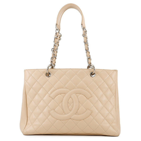 CHANEL GST tote BeigeA50995 Caviar Leather