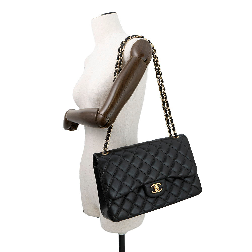 CHANEL Matelasse ChainShoulder BlackA58600 Lambskin