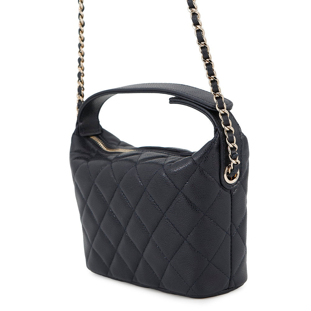 CHANEL Hobo ChainShoulder NavyAP4386 Caviar Leather