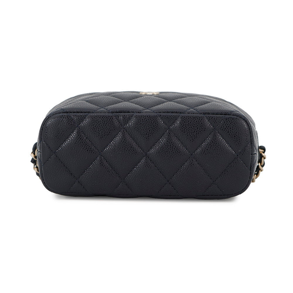 CHANEL Hobo ChainShoulder NavyAP4386 Caviar Leather