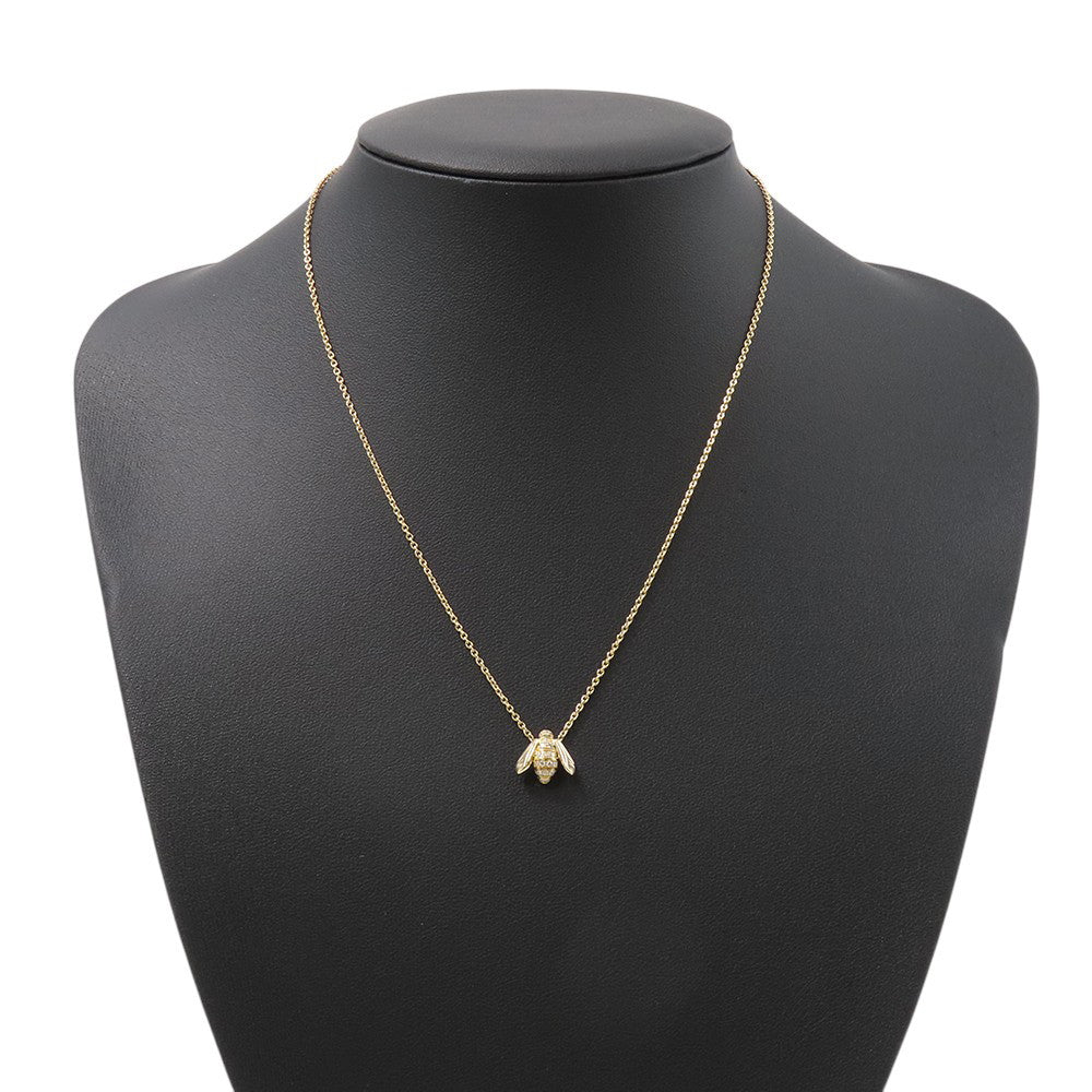 Dior Rose Dior Pre Quattro Collection Bee Diamond NecklaceJROC95048 18K Yellow Gold