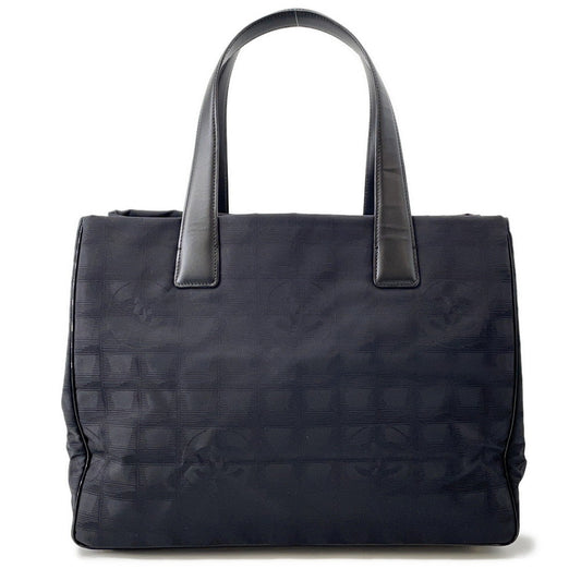 CHANEL New Travel Line Tote Bag BlackA15991 Nylon Leather Size MM