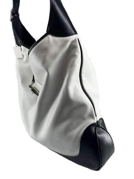 Gucci Jackie Original Shoulder Bag Leather White Leather Bag ( )