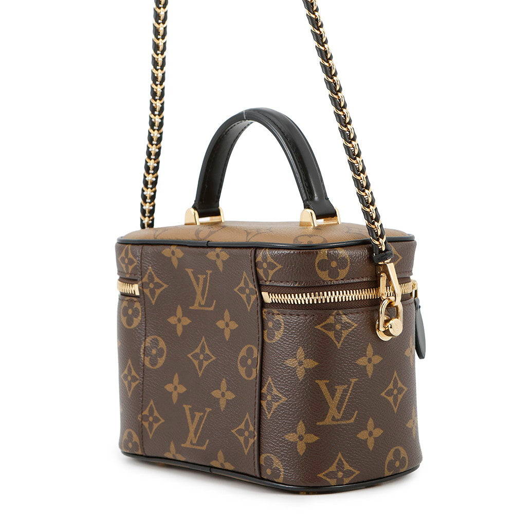 LOUIS VUITTON Vanity NV NoirM45165 Monogram Monogram Reverse Canvas Size PM