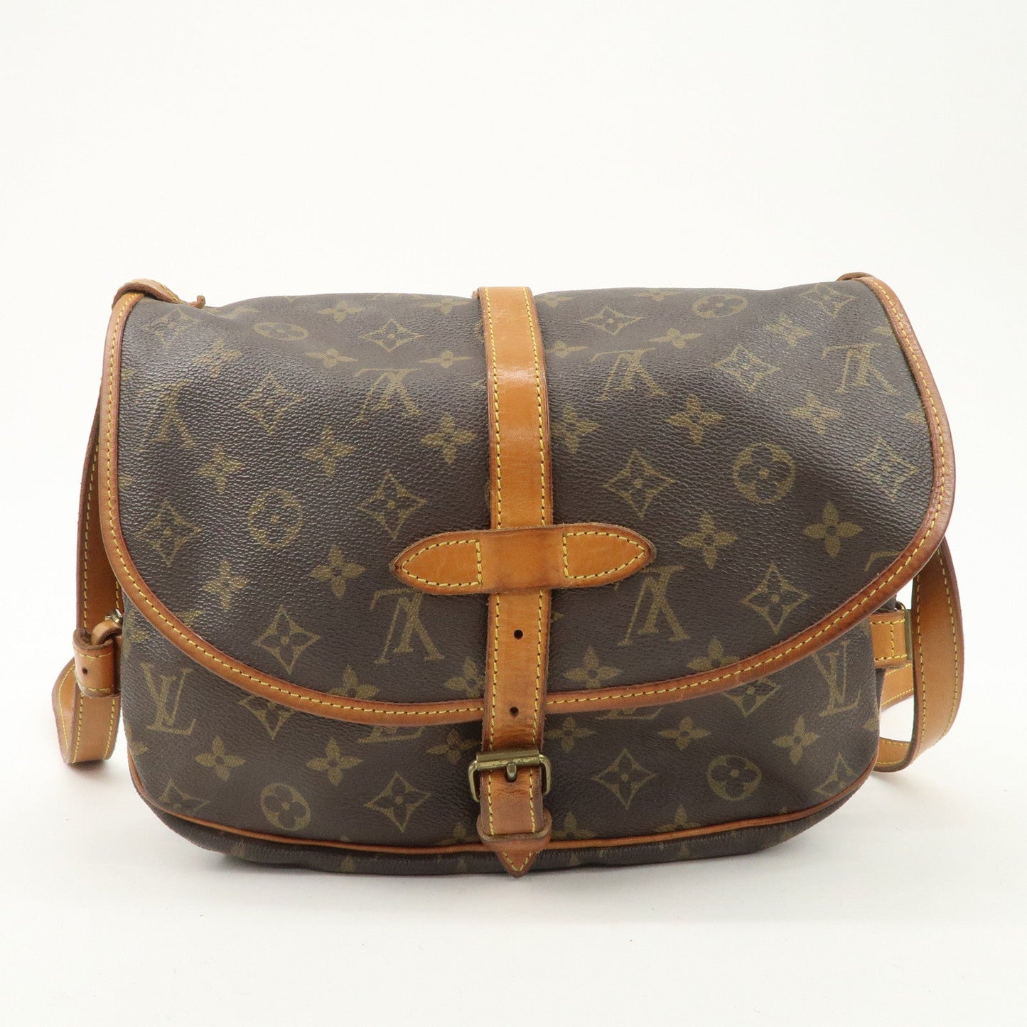 Louis Vuitton Monogram Saumur 30 Crossbody Bag Shoulder Bag M42256  d