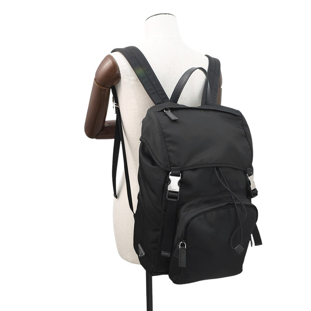 PRADA Backpack Black2VZ135 Nylon