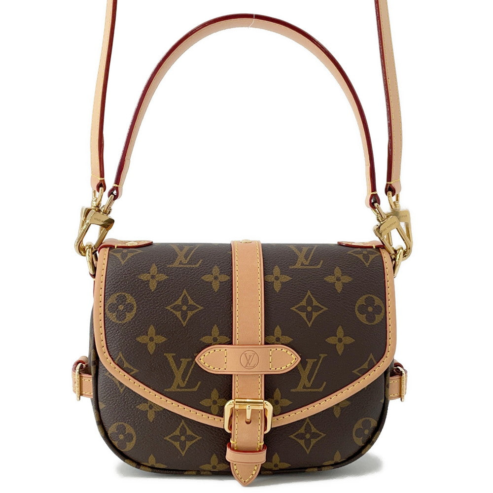 LOUIS VUITTON Saumur BB BeigeM46740 Monogram Size BB