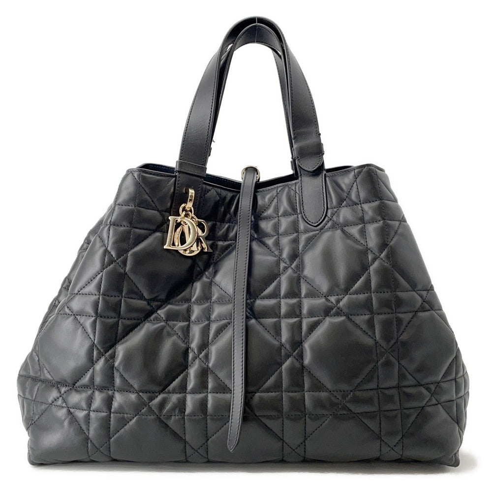 Dior Macrocannage to Jules BlackM2820OSHJ_M900 Calf Leather Size Large