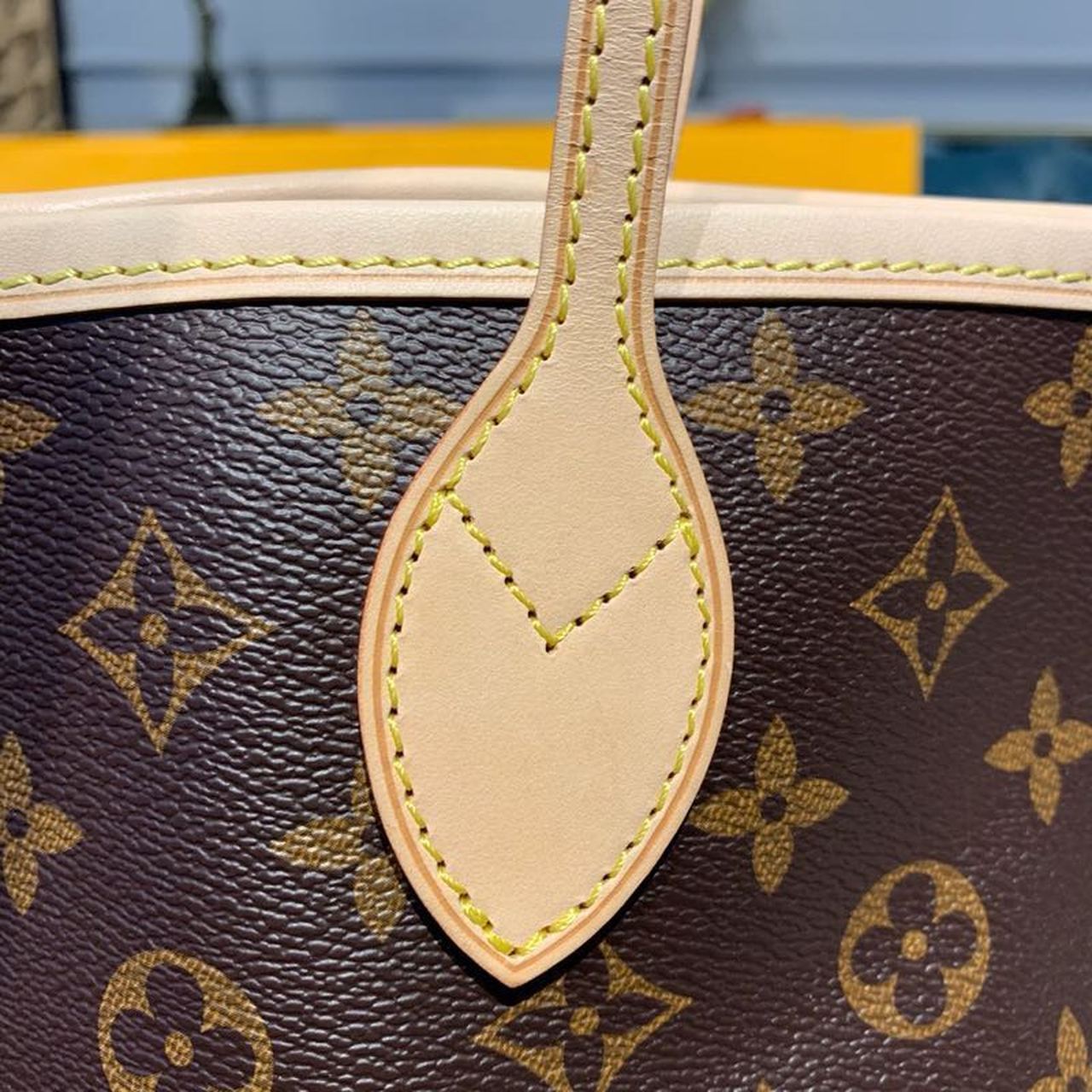 Top Quality Neverfull GM Tote Bag Monogram Canvas Rose Ballerine Pink For Women, Womens Handbags, Shoulder Bags 15.7in/39cm Top Quality