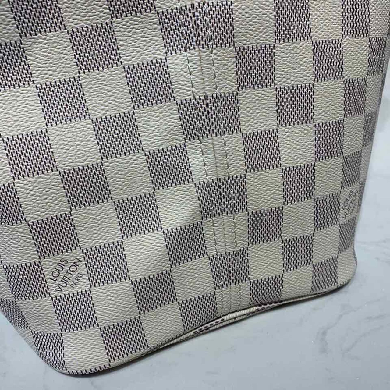 Top Quality Neverfull MM Tote Bag Damier Azur Canvas Rose Ballerine Pink For Women, WoBags, Shoulder Bags 12.2in/31cm Top Quality N41605