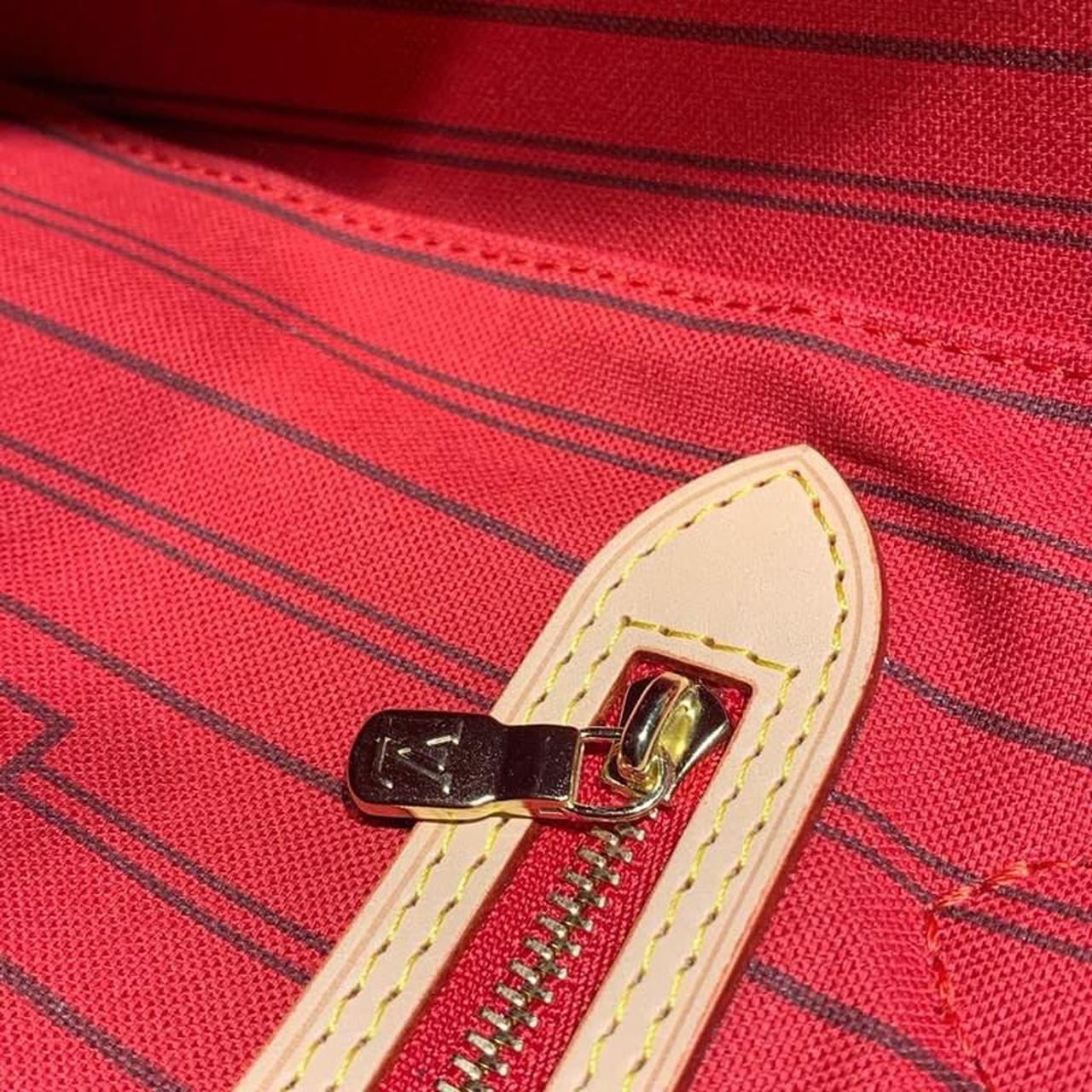 Top Quality Neverfull MM Tote Bag Monogram Canvas Cerise Red For Women,  Shoulder Bags 12.2in/31cm Top Quality M41177