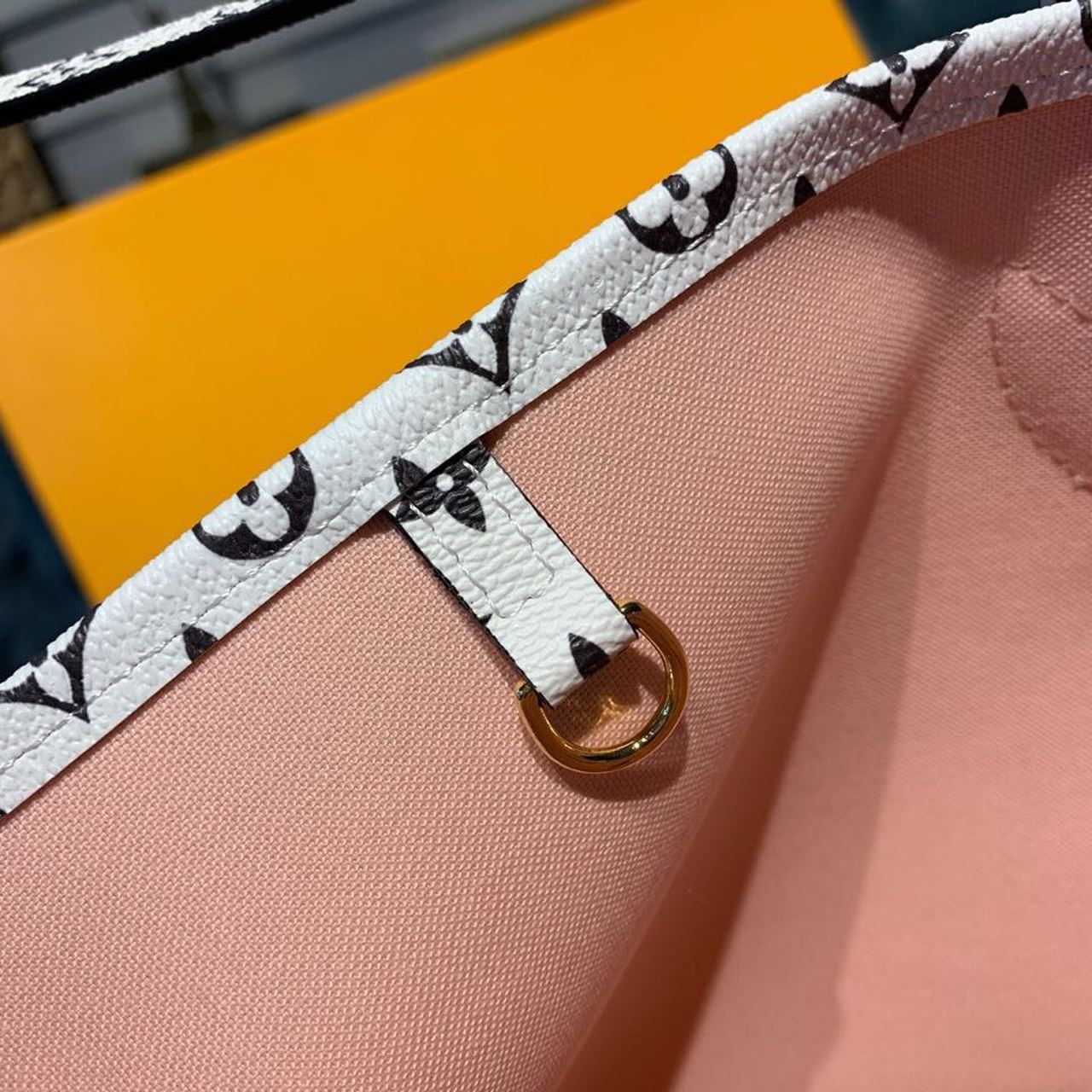 Top Quality Neverfull MM Tote Bag Monogram Canvas Red/Pink For Women,  Shoulder Bags 12.2in/31cm Top Quality M44567