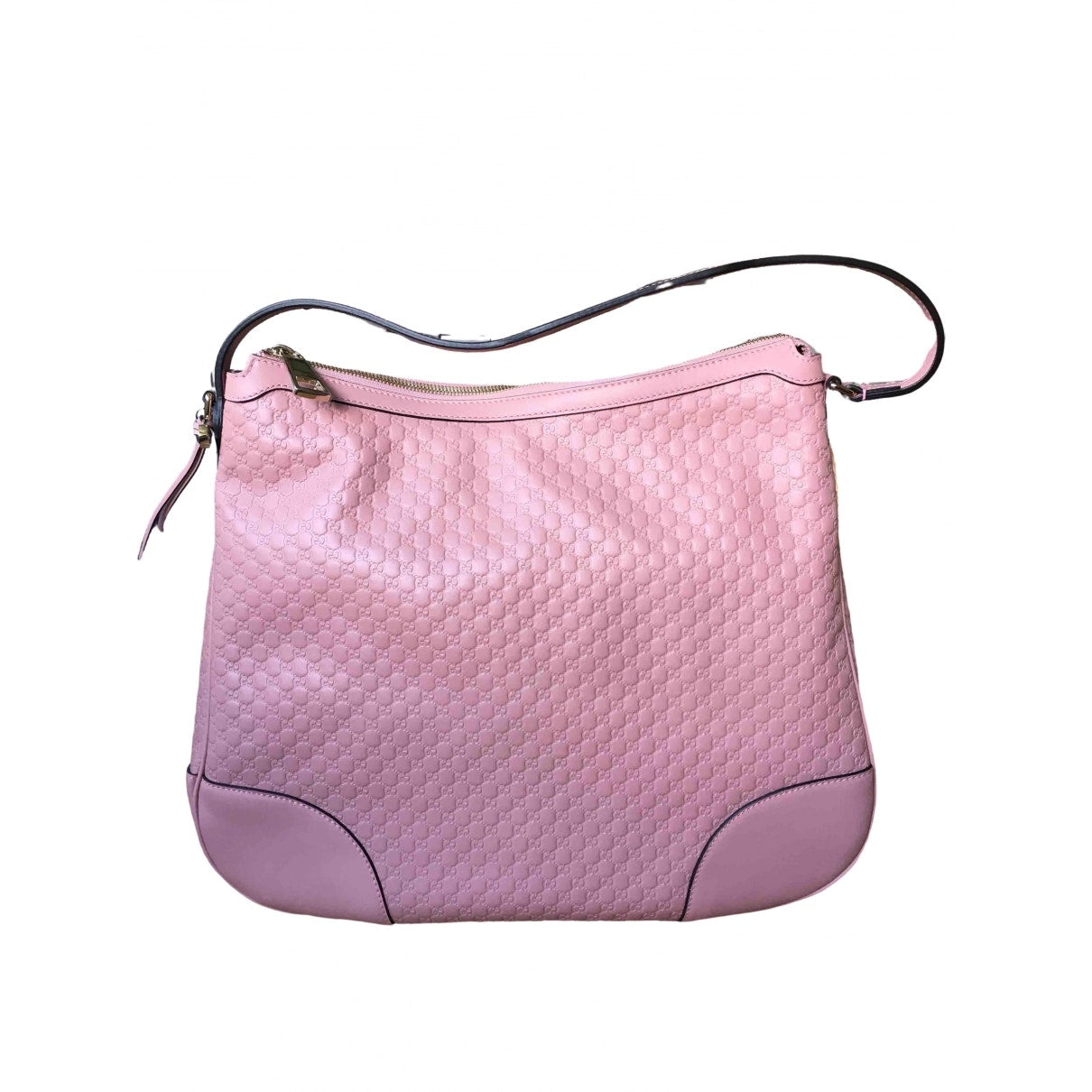 Gucci pink leather handbag