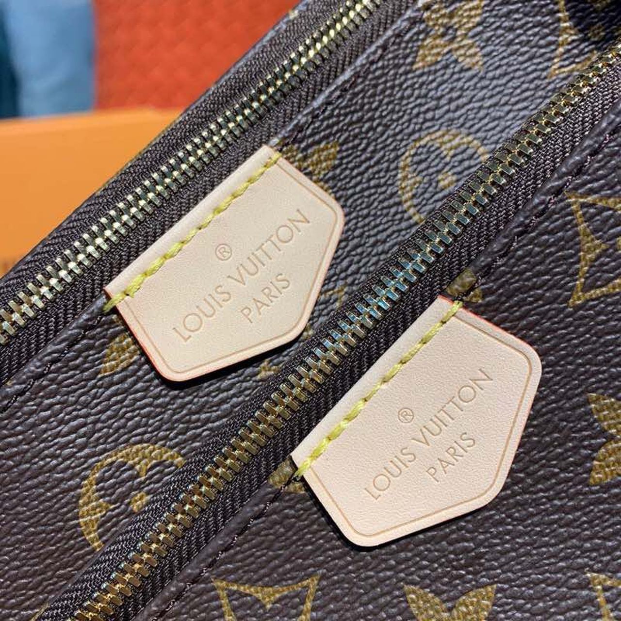 Top Quality Multi Pochette Accessoires Monogram Canvas Khaki For Women, Womens Handbags, Shoulder And Crossbody Bags 9.4in/24cm Top Quality M44813